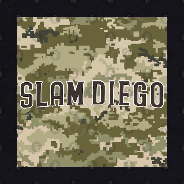 slam diego army pattern by rsclvisual